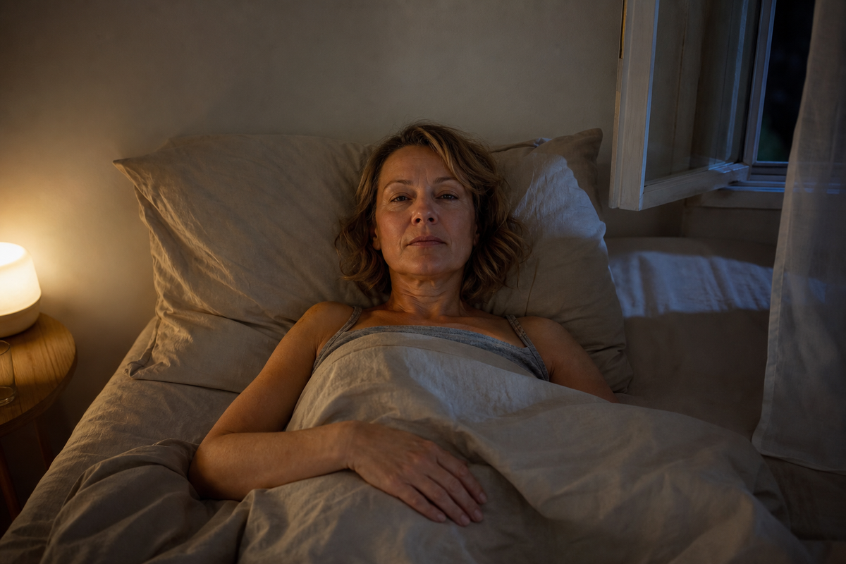 Comment dormir quand il fait 28 °C dans la chambre après 45 ans