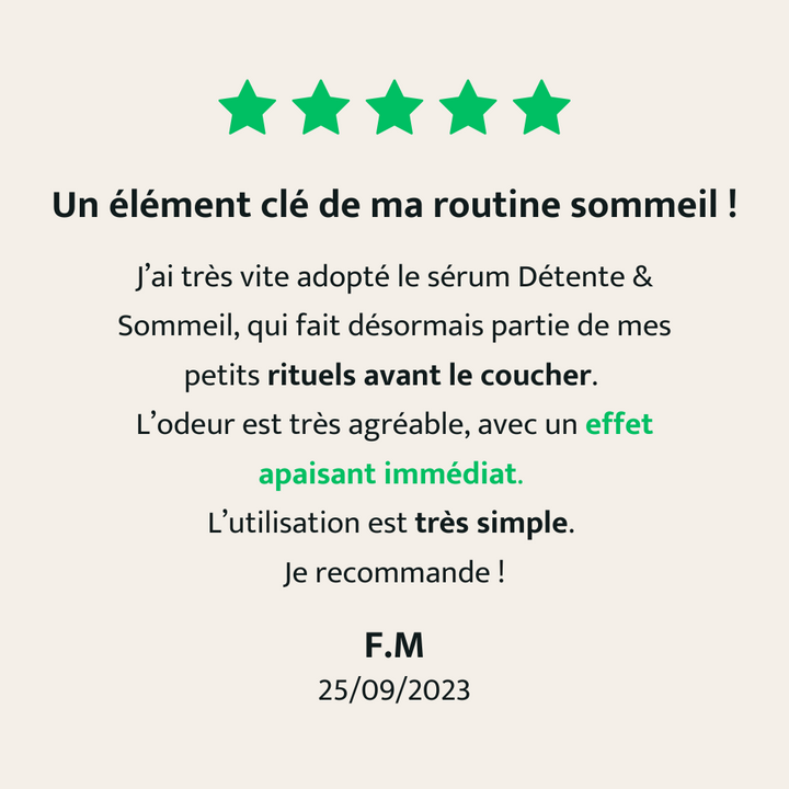 Sérum Détente & Sommeil